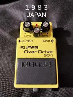 【名器廃番品】BOSS SD-1 日本製 ACアダプター付き 2025年最新】boss sd-1 日本製の人気アイテム - メルカリ
