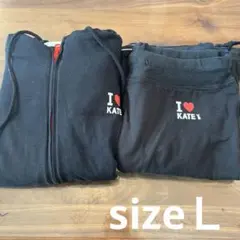 KateRuber ケイトルーバー サウナスウェット リバーシブル 黒×ボーダー