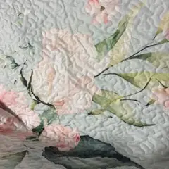 花柄 キルトマルチカバー