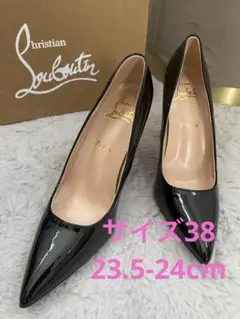 大人気‼️新品‼️23.5-24cmブラックハイヒール
