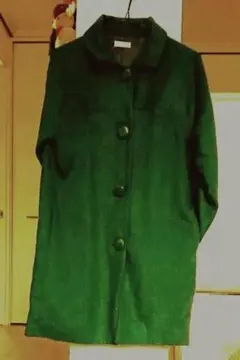 mouth valley 新品未使用 ロングコート グリーンM