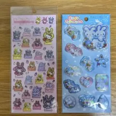 サンリオ サンエックス　キャラクターズ シール 2枚セット