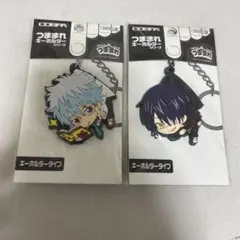 銀魂 つままれキーホルダー 坂田銀八　高杉晋助　 　2種セットのサムネイル