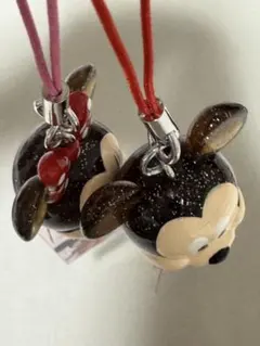 ディズニーストア 風鈴ストラップ 2개 세트