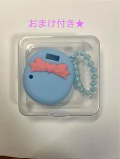 たまごっちユニtamagotchi uniカバー ダストプラグチャーム 青