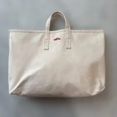 【美品】DANTON ダントン キャンバストートバッグ 生成りのサムネイル