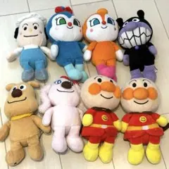 호빵맨 박제 세트 8체