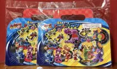 Disneyミッキーマウスとロードレーサーズ 4面遊べるシールバッグ　2セット