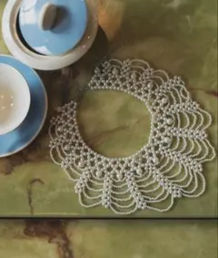 【BONLECILL noir】パールつけ襟ネックレス