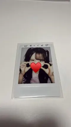 松本かれん サイン入りチェキ
