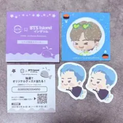 スシロー × BTS インザソム コラボ限定ステッカー