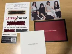 LE SSERAFIM UNFORGIVEN CD