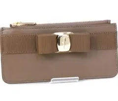美品　Ferragamo コインケース ヴァラリボン キャッシュレス