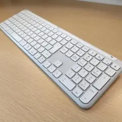 美品✨ロジクール ワイヤレス 無線 キーボード K950OW オフホワイト 白