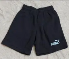 スポーツ☆PUMAスウェットハーフパンツ130黒　値下げ不可