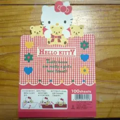 1994年製 キティちゃん メモ帳 サンリオ ハローキティ