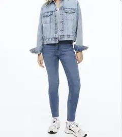 H&M スキニーハイデニム