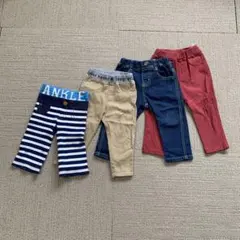 ベビー ボトムス80サイズ 4本セット