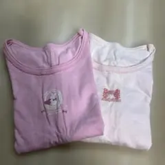 子ども用トップス　長袖Tシャツ120サイズ2枚セット