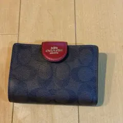 2025年最新】coach 財布 二つ折り レッドの人気アイテム - メルカリ