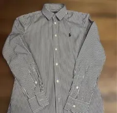 Polo Ralph Lauren ストライプシャツ 黒