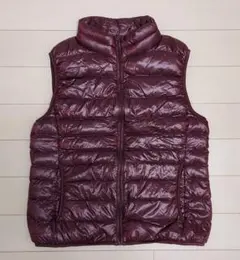 UNIQLO ユニクロ ウルトラライトダウン ベスト XLワインレッド ボルドー