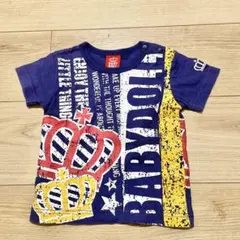 BABYDOLL 半袖Tシャツ 80 ネイビーのサムネイル