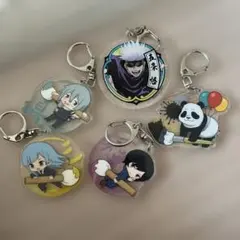 呪術廻戦アクリルキーホルダーセット 5個