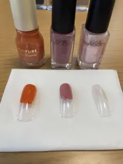 ちふれ ネイルホリック ネイル マニキュア ３点おまとめ