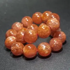 勝利への導き✨極上アベンチュレッセンス サンストーン ブレス 9mm 