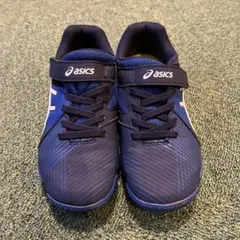 asics キッズ スニーカー ネイビー