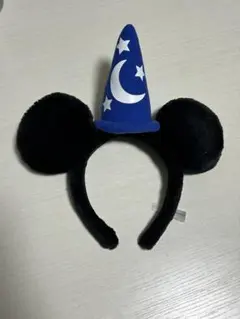 ミッキー耳 魔法使い帽子 カチューシャ