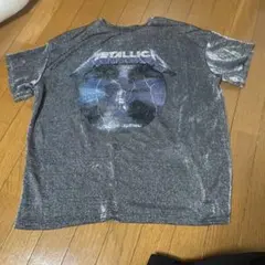 bershka METALLICA ラメ入りTシャツ　サイズM
