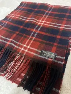 Pink Latte チェック柄マフラー