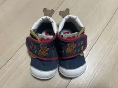 ミキハウス デニム刺繍ファーストシューズ