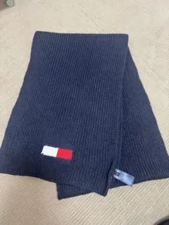 Tommy Hilfiger ネイビー マフラー S/M