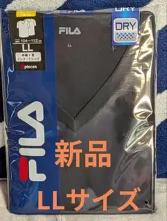FILA メンズ 半袖V首インナーTシャツ 2枚組 LLサイズのサムネイル