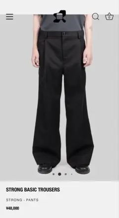 2026年最新】strong 005 basic trousersの人気アイテム - メルカリ