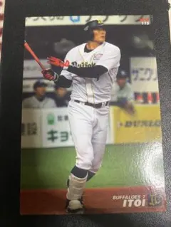 プロ野球チップス　糸井嘉男　カルビー　オリックス