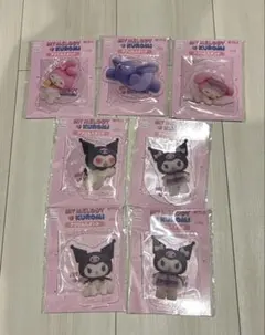 Netflixマイメロディ&クロミ シークレットマスコット ピアノ フラット