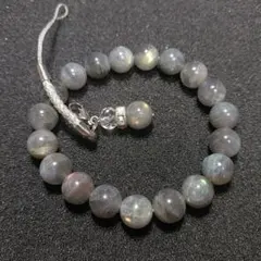 ラブラドライト ビーズブレスレット2