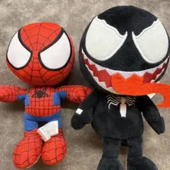 スパイダーマン ヴェノム ぬいぐるみセット - メルカリ