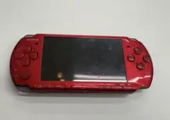 PSP-3000 レッド 本体のみ 動作未確認 to01