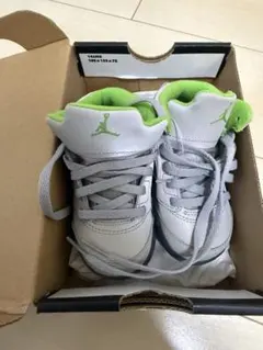 Jordan ベビーシューズ グレー/グリーン