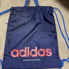 adidas ネイビー ナップザック
