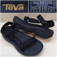 23 Teva 厚底 スポーツサンダル テバ HURRICANE XLT 2 黒のサムネイル