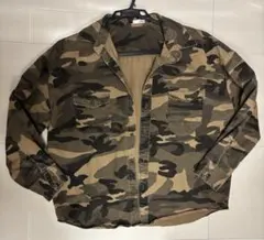 GYDA カモフラドルマンシャツ