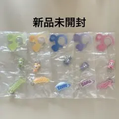 TWICE LOVELYS アクリルカラビナ フロッキーマスコット ガチャガチャ