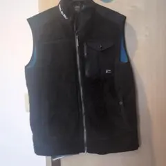 仕事着　IZFR #8817 ブラック フリースベスト