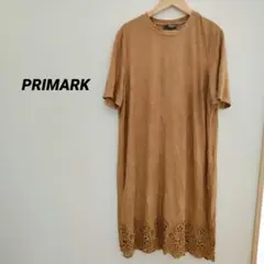 PRIMARK ブラウン スエード素材　ワンピース 半袖のサムネイル